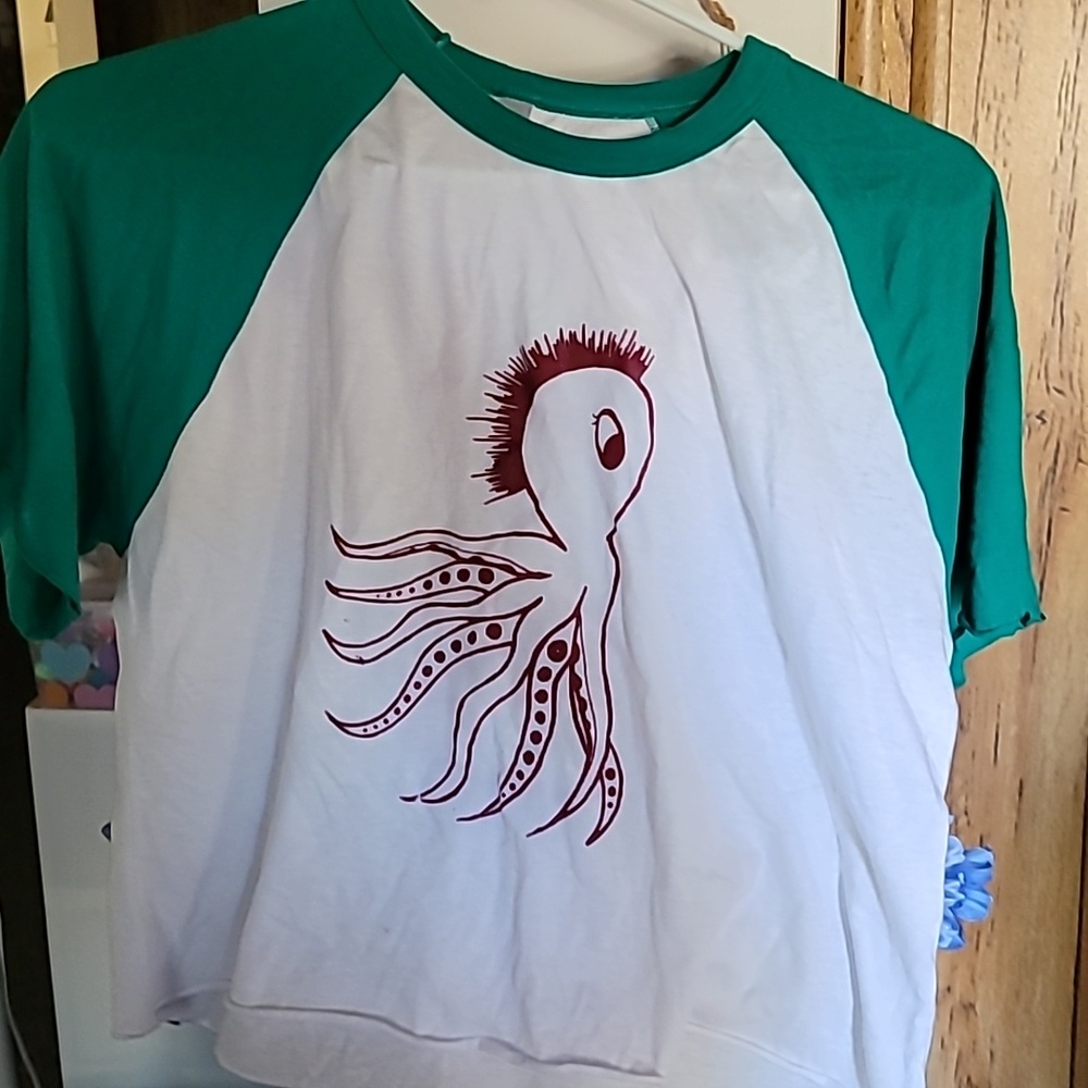 Just a t-shirt with an octopus:)